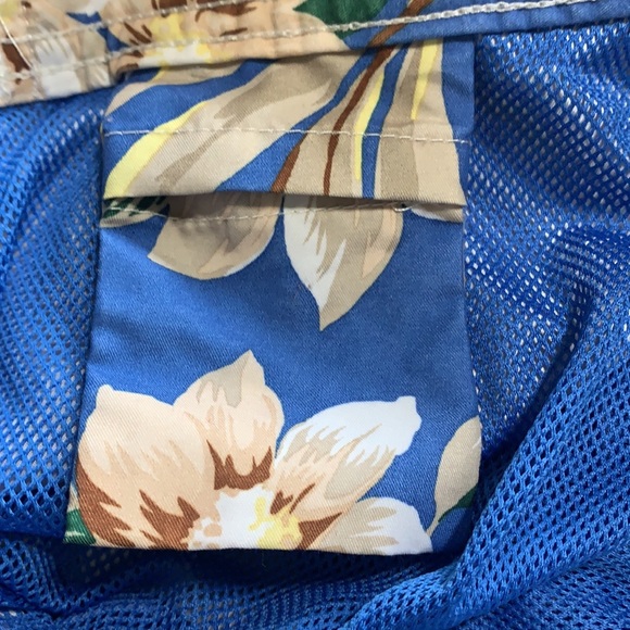 Chaps Est. 1978 Men's Blue Floral Multi Swim Trunks XXL J427 - Picture 14 of 15